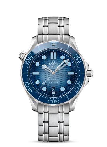 Omega Seamaster Diver 300M Master Co-Axial 42 Stainless Steel / Summer Blue / Bracelet